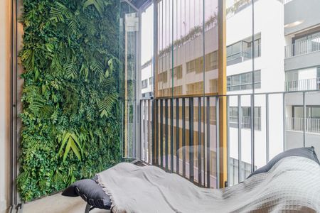 Studio à venda com 25m², 1 quarto e sem vagaVaranda