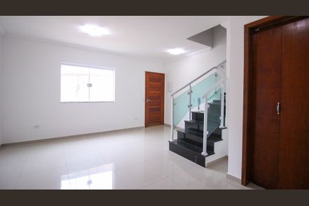 Sala de casa de condomínio para alugar com 3 quartos, 90m² em Chácara Belenzinho, São Paulo