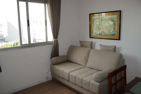Sala de apartamento à venda com 1 quarto, 35m² em Campos Elíseos, São Paulo