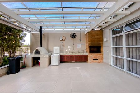 Apartamento para alugar com 40m², 1 quarto e 1 vaga Apartamento para alugar com 40m², 1 quarto e 1 vagaÁrea comum - Churrasqueira