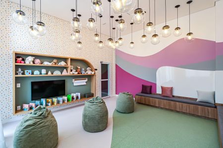 Apartamento à venda com 94m², 3 quartos e 2 vagas Apartamento à venda com 94m², 3 quartos e 2 vagasÁrea comum - Brinquedoteca