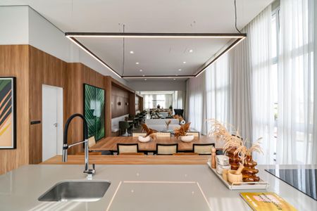 Apartamento à venda com 94m², 3 quartos e 2 vagas Apartamento à venda com 94m², 3 quartos e 2 vagasÁrea comum - Salão de festas