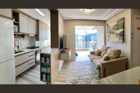 Apartamento à venda com 66m², 2 quartos e 2 vagasSala