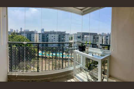 Apartamento à venda com 66m², 2 quartos e 2 vagasVaranda