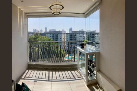 Apartamento à venda com 66m², 2 quartos e 2 vagasVaranda