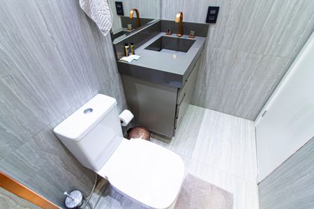 Apartamento para alugar com 45m², 1 quarto e 1 vaga Apartamento para alugar com 45m², 1 quarto e 1 vagaBanheiro da Suíte