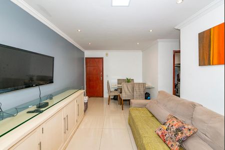 Sala de apartamento à venda com 3 quartos, 62m² em Havaí, Belo Horizonte