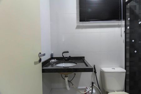 Banheiro de kitnet/studio para alugar com 1 quarto, 27m² em Vila Formosa, São Paulo