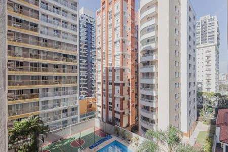 Vista da Varanda de kitnet/studio para alugar com 1 quarto, 24m² em Pinheiros, São Paulo