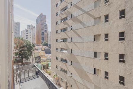 Vista da Varanda de kitnet/studio para alugar com 1 quarto, 24m² em Pinheiros, São Paulo