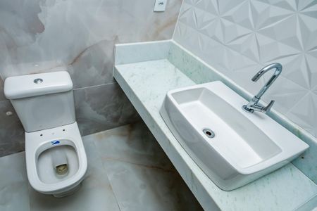 Apartamento à venda com 262m², 4 quartos e 4 vagasBanheiro da Suíte 3