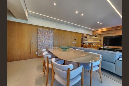 Sala de apartamento à venda com 4 quartos, 126m² em Vila da Serra, Nova Lima