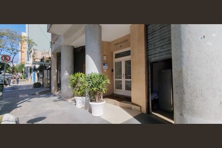 Apartamento para alugar com 44m², 1 quarto e sem vagaFachada - Placa