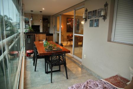 Varanda da Sala de apartamento à venda com 3 quartos, 130m² em Baeta Neves, São Bernardo do Campo