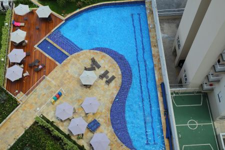 Apartamento à venda com 130m², 3 quartos e 2 vagasÁrea comum - Piscina