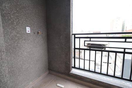Varanda da Sala de apartamento para alugar com 2 quartos, 59m² em Parque São Jorge, São Paulo