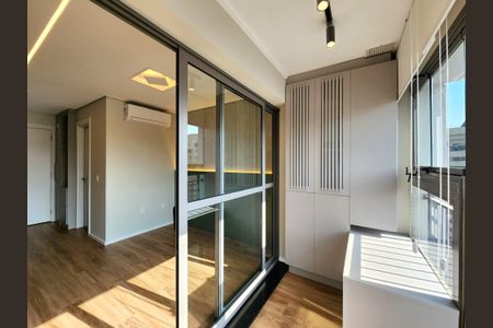 Studio à venda com 24m², 1 quarto e sem vaga Studio à venda com 24m², 1 quarto e sem vagaVaranda