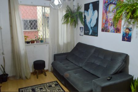 Sala de apartamento à venda com 3 quartos, 68m² em Taquara, Rio de Janeiro