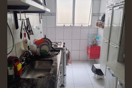 Cozinha  de apartamento à venda com 2 quartos, 49m² em Centro, Diadema
