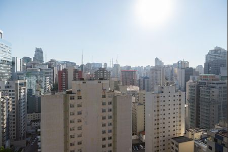 Vista da Varanda do Studio de kitnet/studio à venda com 1 quarto, 19m² em Bela Vista, São Paulo