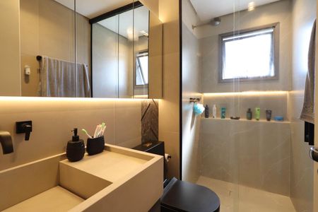 Apartamento à venda com 112m², 3 quartos e 2 vagas Apartamento à venda com 112m², 3 quartos e 2 vagasBanheiro 2 da Suíte 2