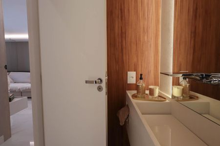 Apartamento à venda com 112m², 3 quartos e 2 vagas Apartamento à venda com 112m², 3 quartos e 2 vagasLavabo da sala