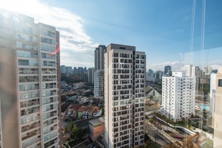 Vista da varanda de apartamento para alugar com 2 quartos, 70m² em Chácara Klabin, São Paulo