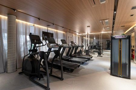 Apartamento à venda com 166m², 3 quartos e 2 vagas Apartamento à venda com 166m², 3 quartos e 2 vagasÁrea comum - Academia