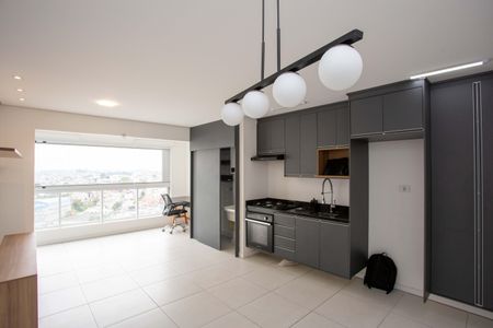 Sala/Cozinha de apartamento para alugar com 1 quarto, 40m² em Centro, Diadema