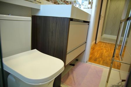 Apartamento para alugar com 116m², 3 quartos e 2 vagasBanheiro da Suíte 1