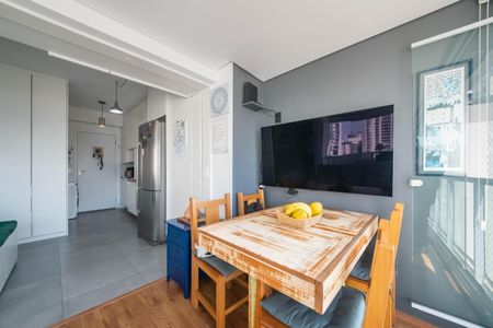 Studio à venda com 38m², 1 quarto e 2 vagasVaranda 