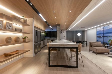 Apartamento à venda com 131m², 2 quartos e 2 vagas Apartamento à venda com 131m², 2 quartos e 2 vagasÁrea comum - Salão de festas