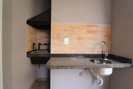 Varanda da Sala de apartamento à venda com 2 quartos, 66m² em Campestre, Santo André