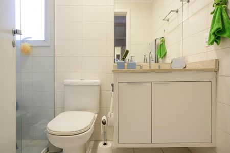 Apartamento à venda com 146m², 3 quartos e 2 vagasBanheiro da suíte 3