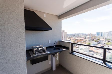 Varanda  de apartamento à venda com 2 quartos, 64m² em Parque das Nações, Santo André