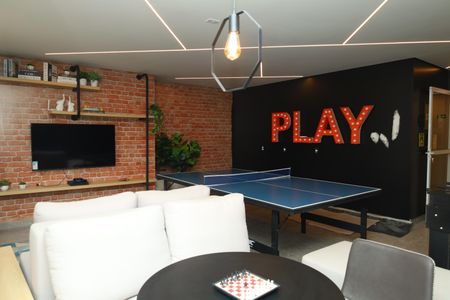 Apartamento à venda com 46m², 2 quartos e 1 vagaÁrea comum - Sala de jogos