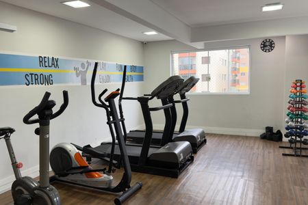 Apartamento para alugar com 79m², 2 quartos e 1 vaga Apartamento para alugar com 79m², 2 quartos e 1 vagaÁrea comum - Academia