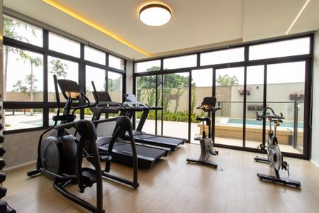 Apartamento à venda com 140m², 3 quartos e 3 vagas Apartamento à venda com 140m², 3 quartos e 3 vagasÁrea comum - Academia