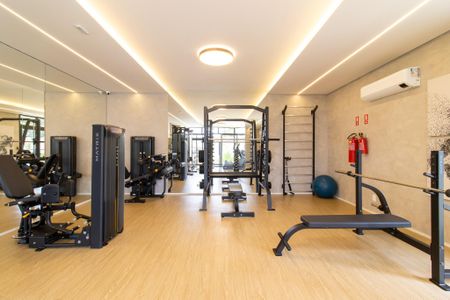 Apartamento à venda com 140m², 3 quartos e 3 vagas Apartamento à venda com 140m², 3 quartos e 3 vagasÁrea comum - Academia
