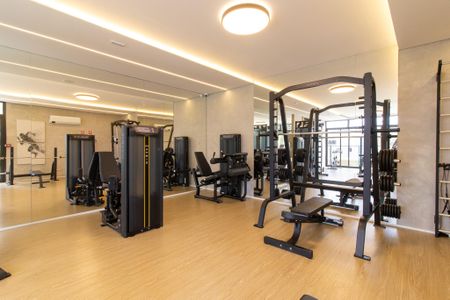Apartamento à venda com 140m², 3 quartos e 3 vagas Apartamento à venda com 140m², 3 quartos e 3 vagasÁrea comum - Academia