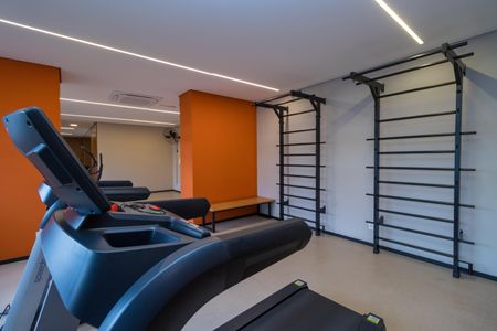 Apartamento para alugar com 30m², 1 quarto e sem vaga Apartamento para alugar com 30m², 1 quarto e sem vagaÁrea comum - Academia
