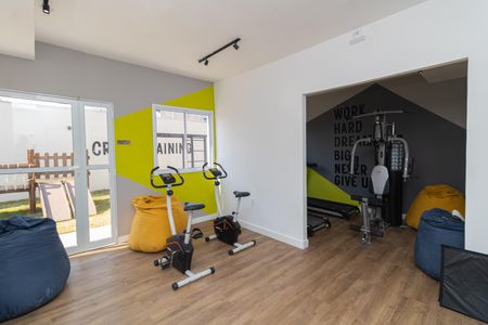 Apartamento à venda com 32m², 2 quartos e sem vaga Apartamento à venda com 32m², 2 quartos e sem vagaÁrea comum - Academia