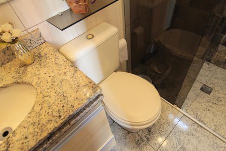 Apartamento à venda com 86m², 3 quartos e 2 vagasBanheiro da Suite