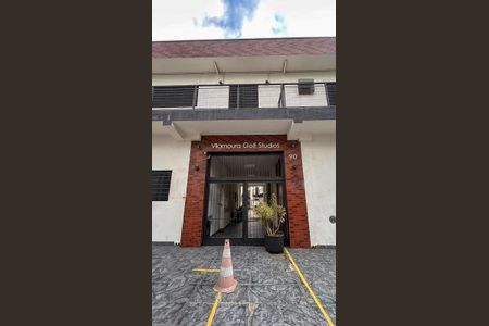 Studio para alugar com 31m², 1 quarto e sem vaga Studio para alugar com 31m², 1 quarto e sem vagaFachada