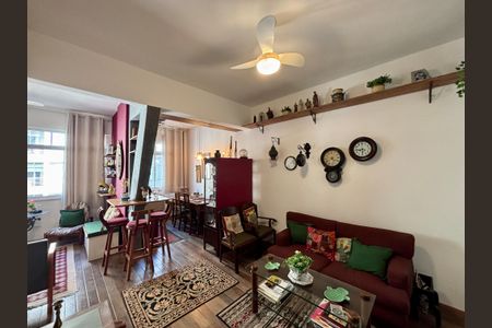 Sala de apartamento à venda com 2 quartos, 86m² em Copacabana, Rio de Janeiro