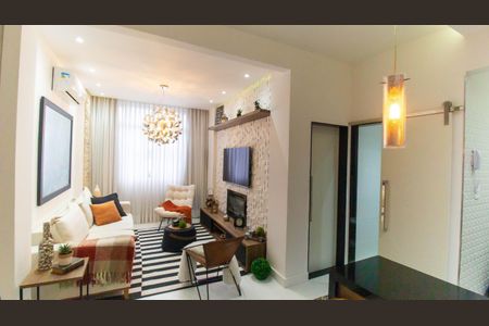 Sala de apartamento para alugar com 1 quarto, 55m² em São Francisco, Niterói