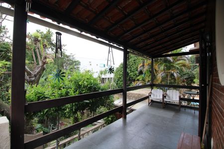 Sala - Varanda de casa de condomínio à venda com 3 quartos, 144m² em Jacarepaguá, Rio de Janeiro