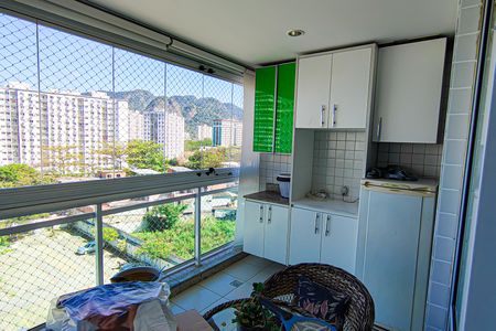 Sala - varanda de apartamento à venda com 3 quartos, 73m² em Barra Olímpica, Rio de Janeiro