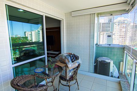 Sala - varanda de apartamento à venda com 3 quartos, 73m² em Barra Olímpica, Rio de Janeiro