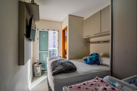 Quarto Suíte de apartamento à venda com 2 quartos, 53m² em Utinga, Santo André